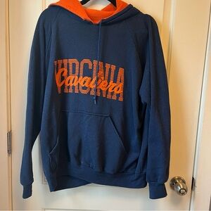 VINTAGE UVA merch - Virginia Cavaliers Navy Hoodie